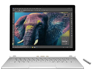 Refurbished: Microsoft Surface Book 256 GB Intel Core i7-6600U X2 