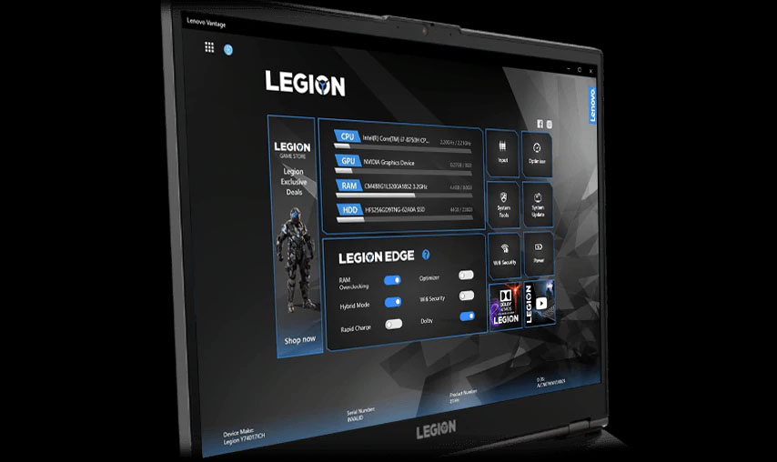 Under the Hood of the Lenovo Legion 5 & SSD Tests - element14 Community