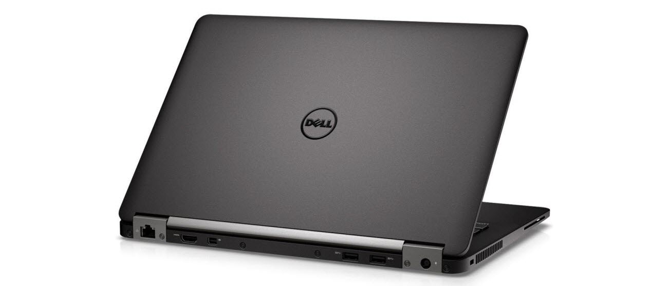 rear view of Dell Latitude E7470