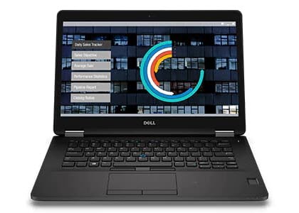 front view of Dell Latitude E7470