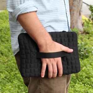 
USA GEAR FlexARMOR X Neoprene Tablet Carrying Case with Durable Protection, Accessory Pocket and Hand Strapped Security  