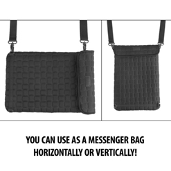 
Neoprene Tablet Sleeve Carrying Case with Touch Capacitive Screen Protector , Adjustable Shouler / Display Strap & Accessory Pocket by USA GEA