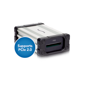 Supports Ultimate Performance with PCIe 2.0 Interface for ExpressCard 2.0 Cards