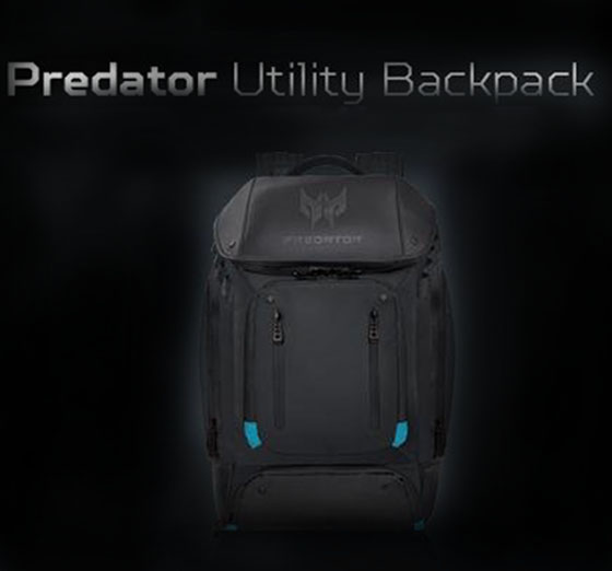 Acer Commercial Backpack ( Premium Black with Embossed Design