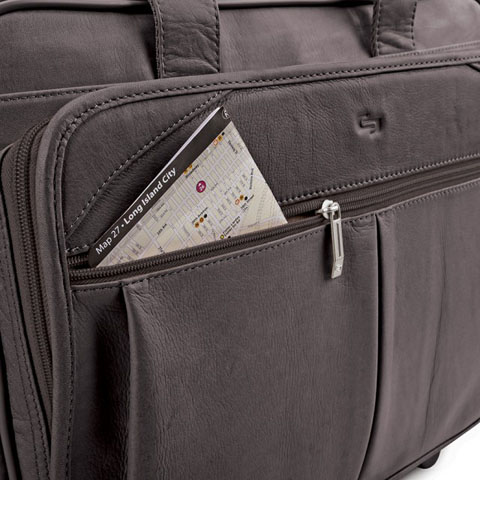 Full Length Front Zippered Pocket
