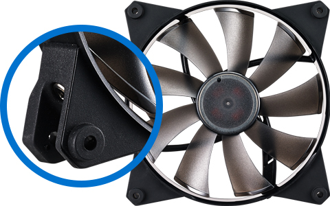 MasterFan Pro 140 Air Flow