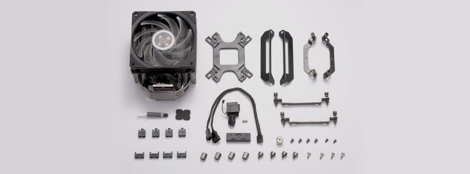 all the components included in the box