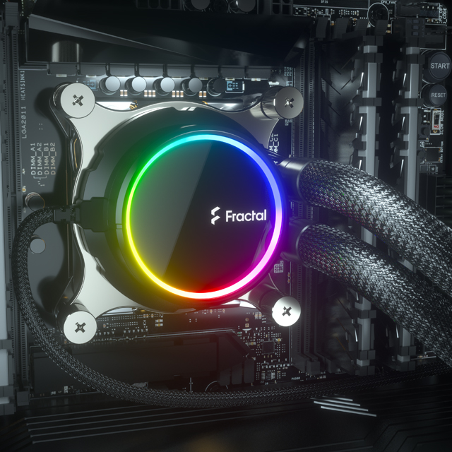 NeweggBusiness - Fractal Design Celsius+ S24 Prisma PWM ARGB 240mm