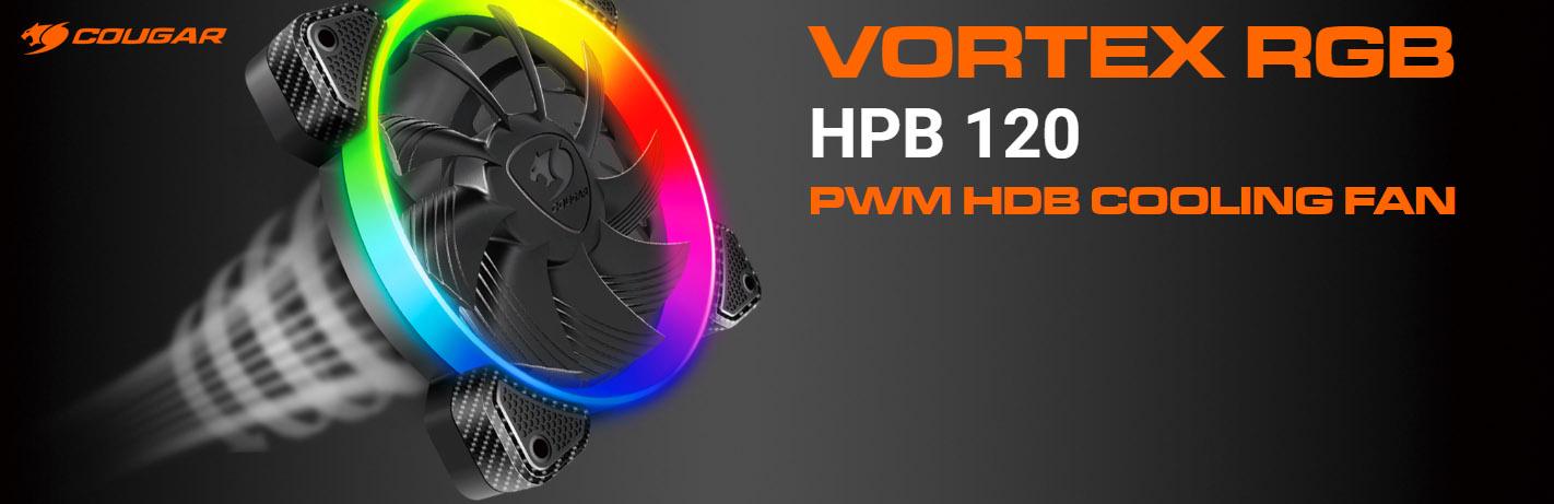 Cougar Hydraulic Vortex RGB HPB 120