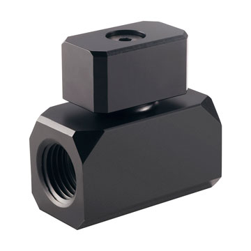Black Phanteks Premium Ball Valve