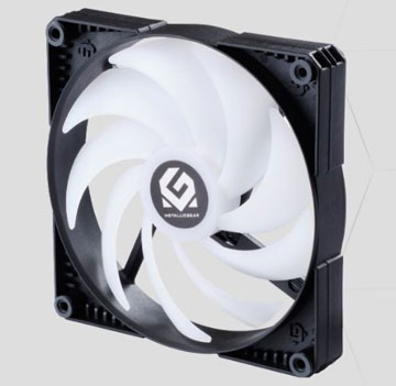MetallicGear Skiron Case Fan Angled to the Left