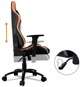 COUGAR ARMOR TITAN PRO GAMING CHAIR BLACK – Gadgets