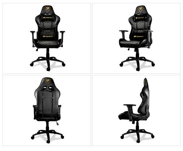  COUGAR Armor ONE Royal Gaming Chair, Black : Home & Kitchen