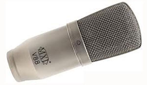 side view of the microphone