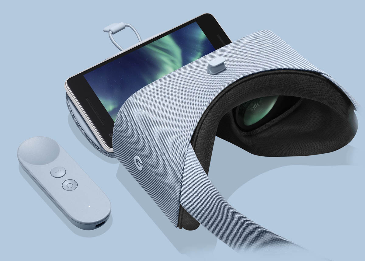 Google Daydream View - VR Headset (Slate) - Newegg.com