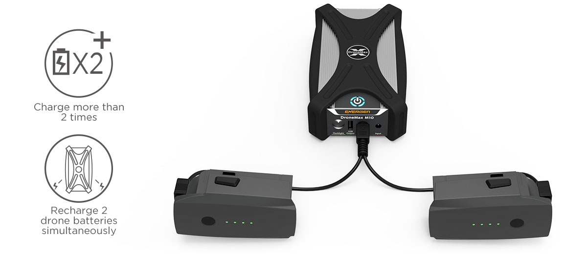 Energen DroneMax M10 Portable Drone Battery Charging Station for