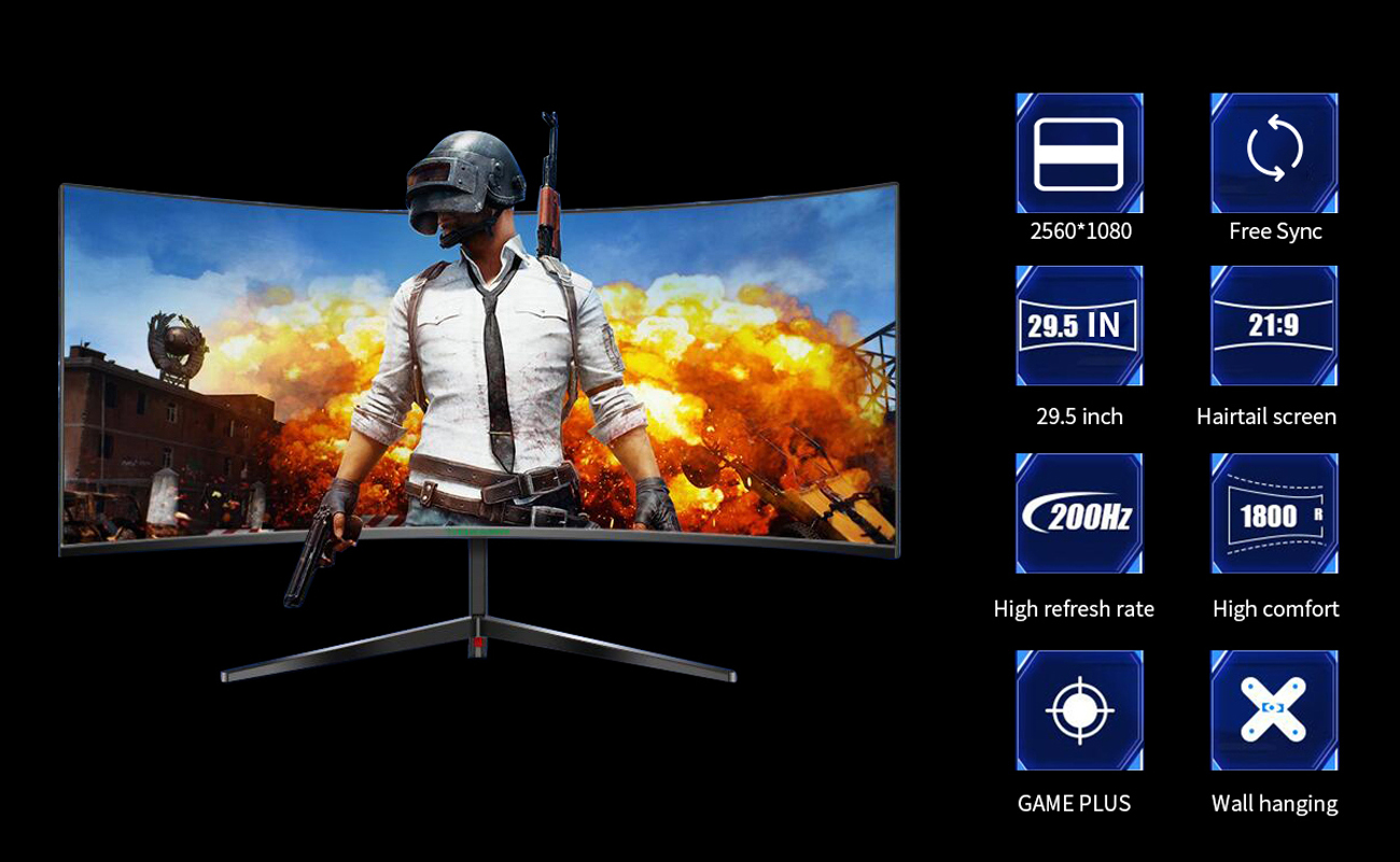 TITAN ARMY 25 inch IPS HDR400 display 360hz/1ms game monitor Type-C reverse  power supply built-in speaker rotary lifting base - AliExpress