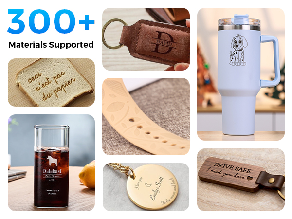 300+ Materials Supported