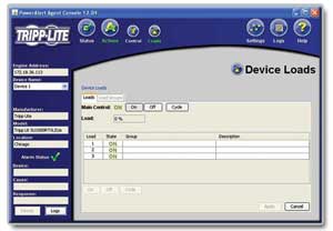 Included PowerAlert Software