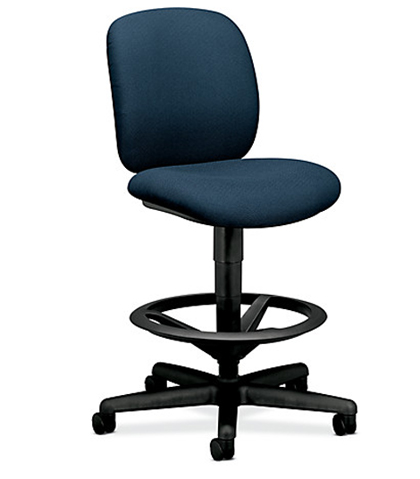 Hon Comfortask HON 5905AB90T ComforTask Task Swivel Stool, Blue - Newegg.com