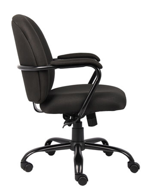 BOSS Office Products B670-BK Heavy Duty Task Chair