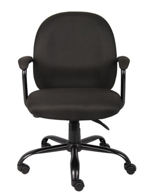 BOSS Office Products B670-BK Heavy Duty Task Chair