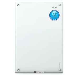 Quartet Infinity™ Magnetic Glass Marker Boards, White Surface