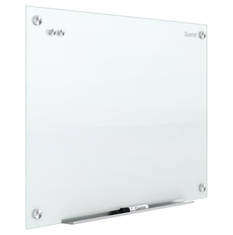 Quartet Infinity™ Magnetic Glass Marker Boards, White Surface