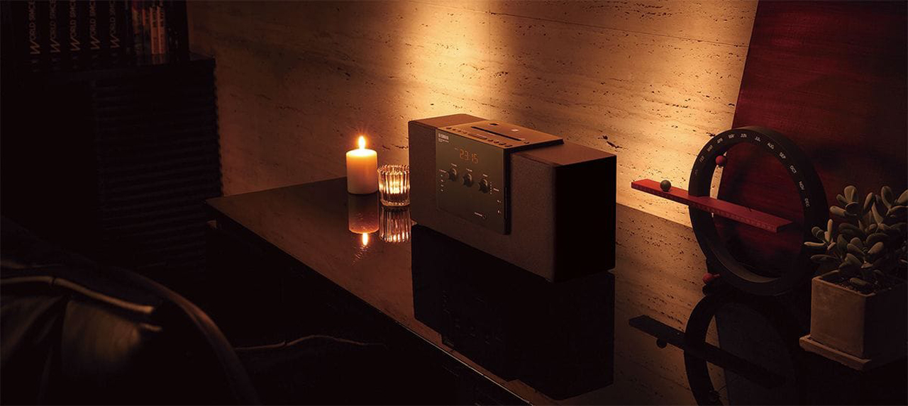 BRICK Yamaha TSX-B141 Desktop Audio System application in life scenes