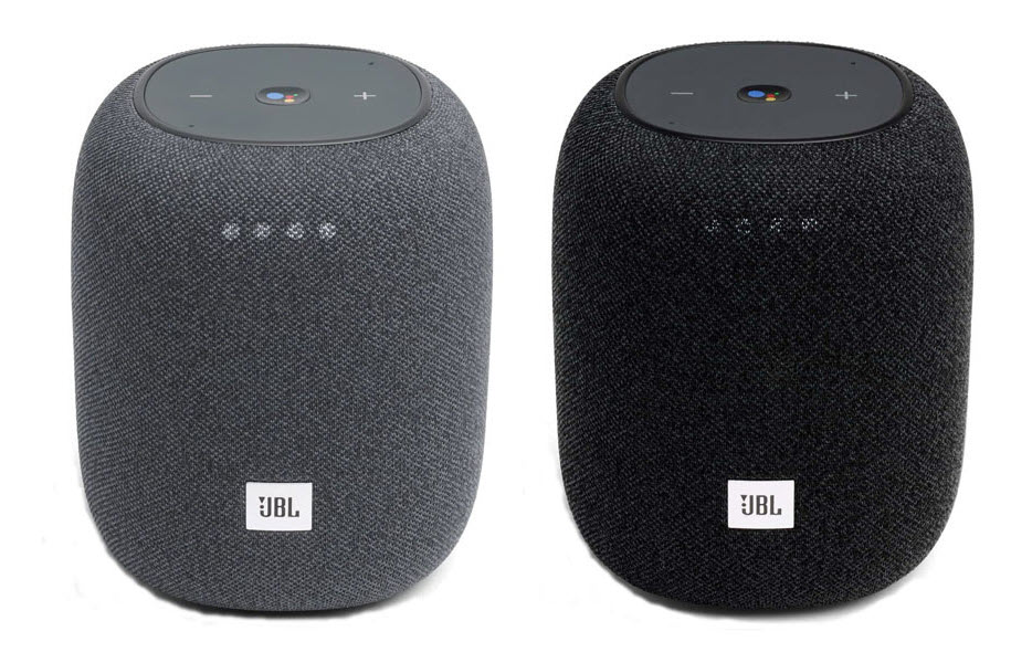 JBL Link Music in gray and black finishes