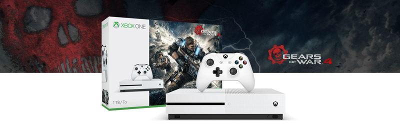 Xbox One S Gears of War 4 1 TB Bundle 