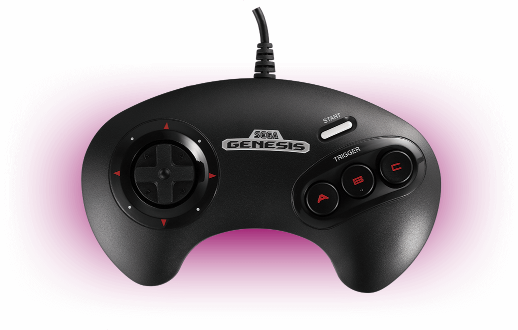 SEGA genesis wired controller