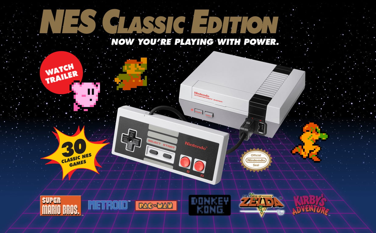 The NES Classic Edition system