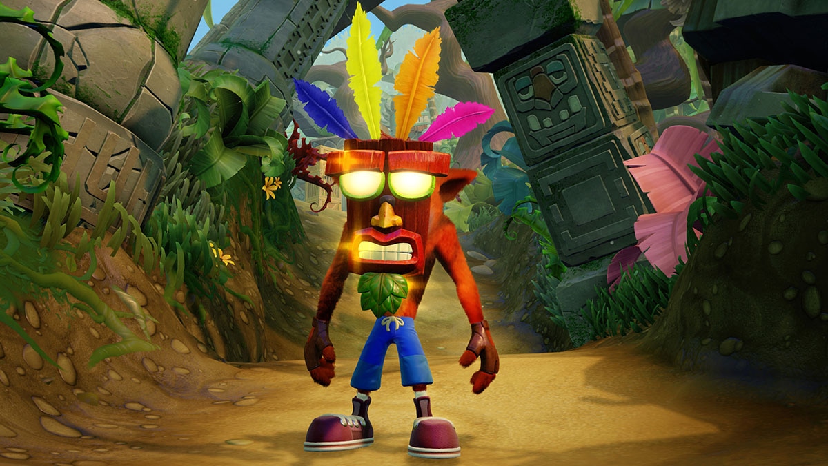 Crash bandicoot n sane trilogy xbox hot sale one s