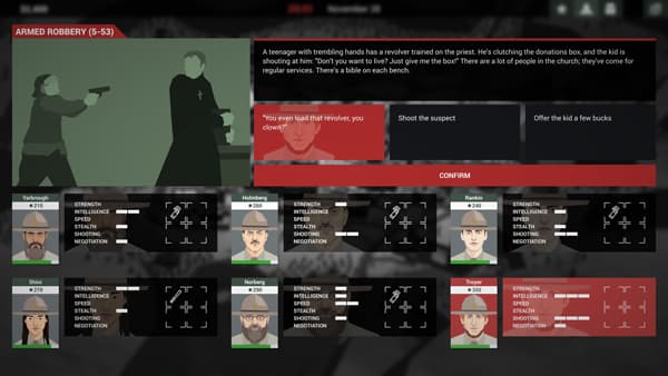 This Is the Police 2 Screenshot Showing a Crime Detail Screen