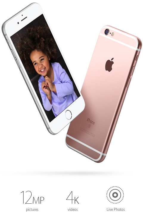 Refurbished: Apple iPhone 6s 4G LTE Unlocked GSM Phone w/ 12 MP