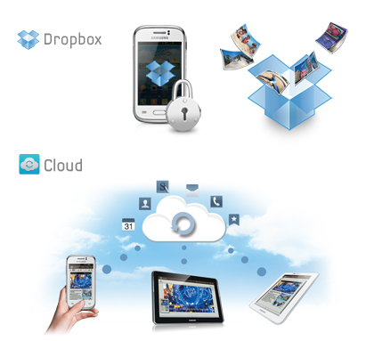 Dropbox and S Cloud