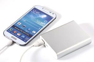 SCUD P100 10400mAh Power Bank with dual-usb car charger