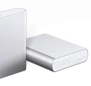 SCUD P100 10400mAh Power Bank with dual-usb car charger