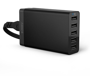 Family-Sized Desktop USB Charger