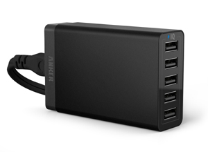 Family-Sized Desktop USB Charger