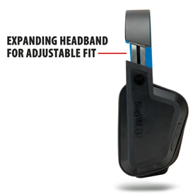 
GOgroove Wireless Bluetooth Fitness Headphones with IPX4 Water-Resistant Rating , Built-In Microphone for Hands-Free Calls & Folding Design for Travel