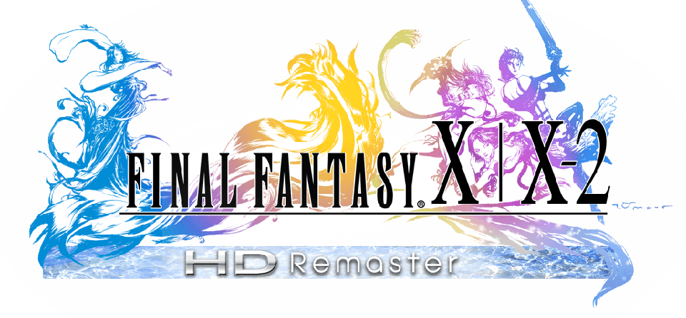 Final Fantasy X|X-2 HD Remaster painted cover art with main characters