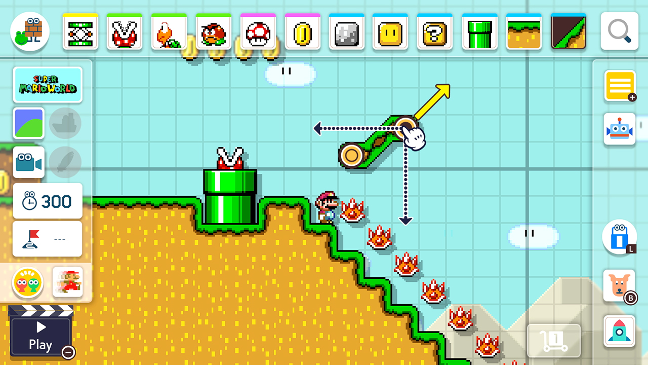 Screenshots for Super Mario Maker 2