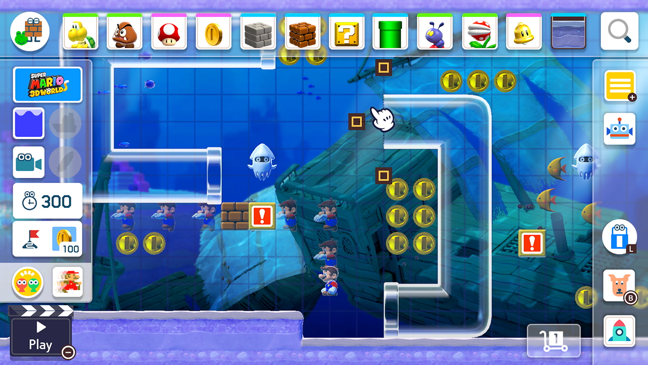 Screenshots for Super Mario Maker 2