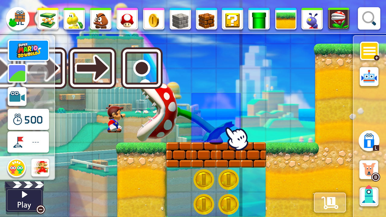 Screenshots for Super Mario Maker 2