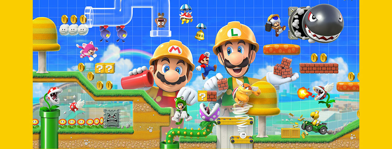 Super Mario Maker banner