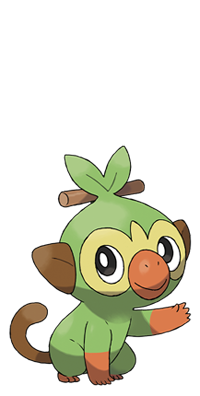 Grass Pokemon Starter: Grookey
