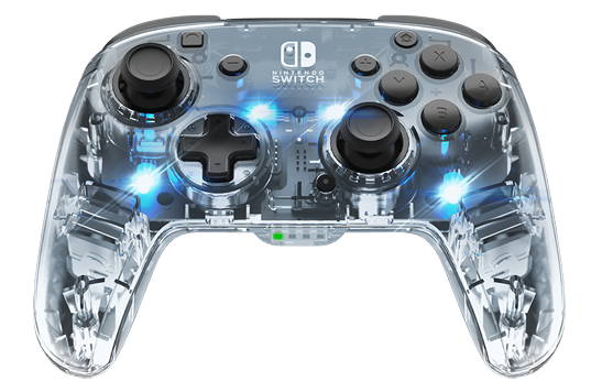 front view of PDP Afterglow wireless controller