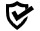 Shield with a checkmark